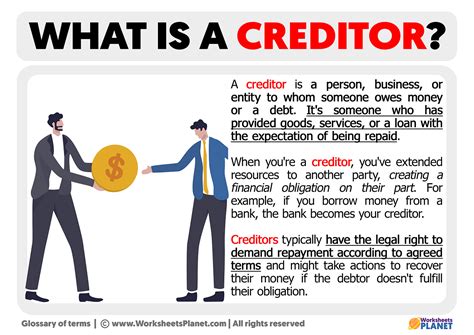 Creditor .